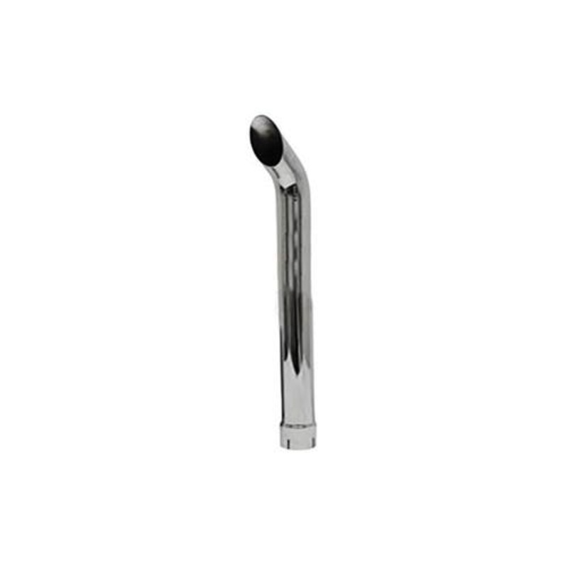 Exhaust Stack - 38" Curved Chrome fits Case 2090 2094 fits Case IH 5120 5130 5140 5220 5230 5240 5250 132223A1