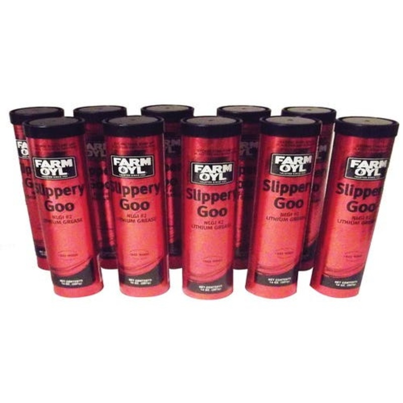 Farm Oyl Slippery Goo 16 oz. Tube 10 Pack fits Fluids/Chemicals/Oil/Additives Grease