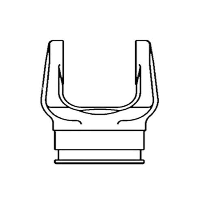 Inner Tube Yoke fits New Holland 84004288 fits Case IH 84004288 fits Hesston 105862 fits New Idea 105862