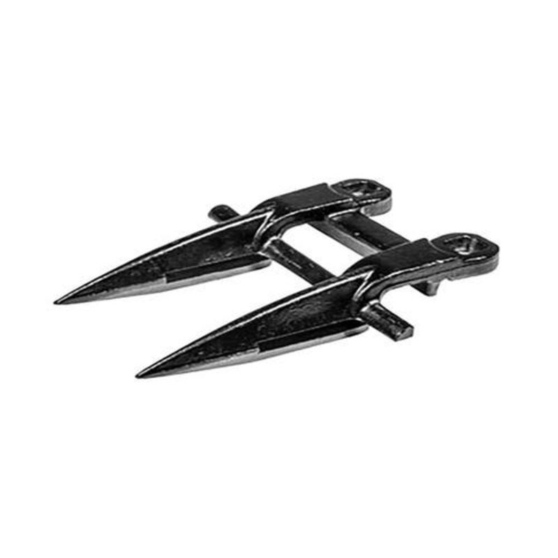 Knife Guard - Double Prong fits New Holland 18HB 21HB 25HB 30HB 36HB 94C 1496 1499 2200H 2300H 2450 2550 86615983 fits Case IH HDX142 HDX162 86521599