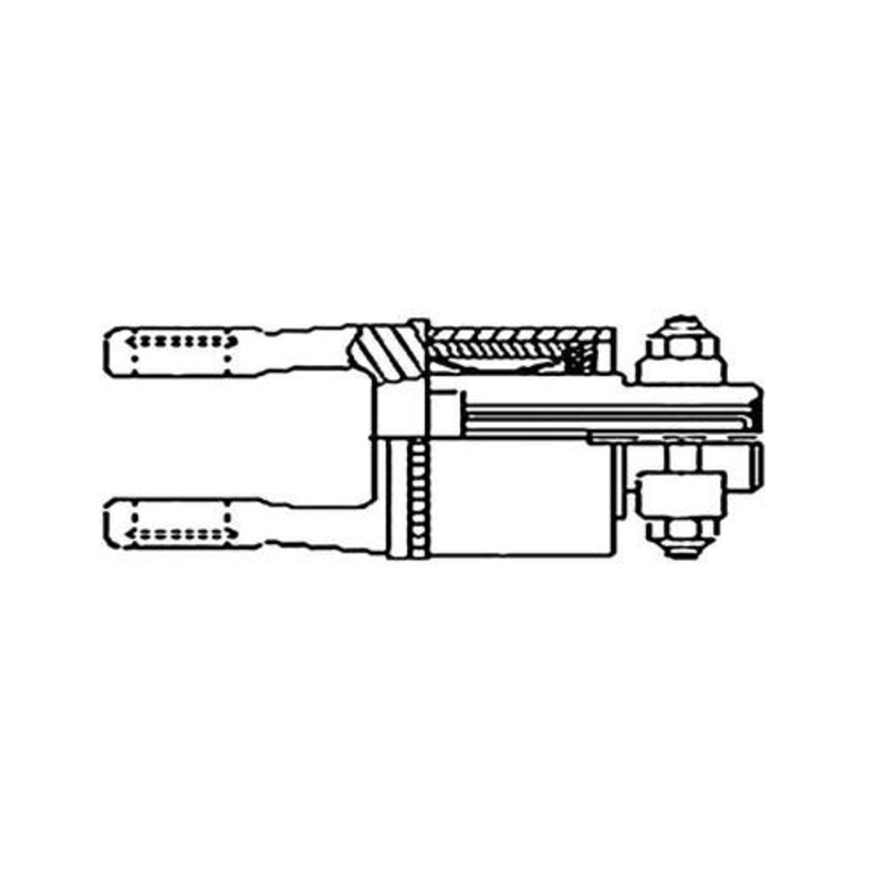 Spring - Leaf Drive Shaft Main Drum fits New Holland 595 449317 fits Case IH CPX420 CPX610 CPX620 420 620 625 2555 388751A1 W348132