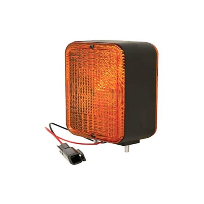 Warning / Side Marker Light fits New Holland T9030 TJ275 TJ325 TJ375 TJ425 TJ450 367321A1 fits Case IH STX275 STX325 STX375 STX425 STX450 367321A1