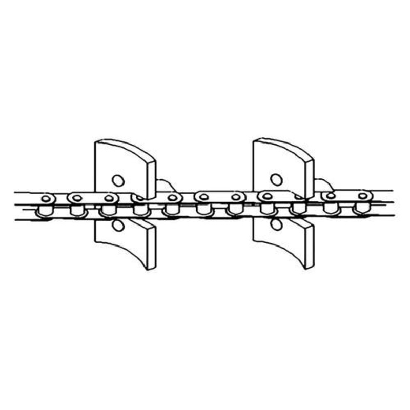 Clean Grain Elevator Chain fits International 815 915 177453C91