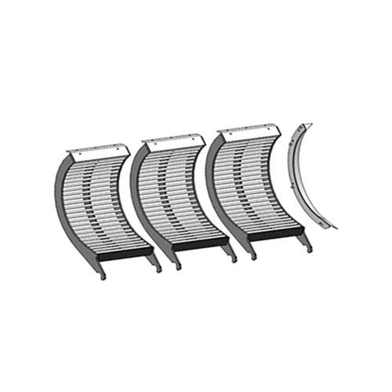 Round Bar Concave Set of Three fits Case IH 1640 1644 1660 1666 1670 2144 2166 2366 2344 2366 B96128RB B96130RB 87299958