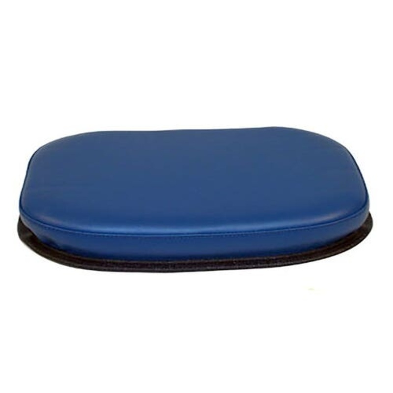 Seat Cushion Backrest - Steel Backed Vinyl Blue fits Ford TW15 TW25 TW35 5700 6700 6710 7700 7710 7810 7910 8000 8210 8530 8630 8700 9000 9700 FD56BN