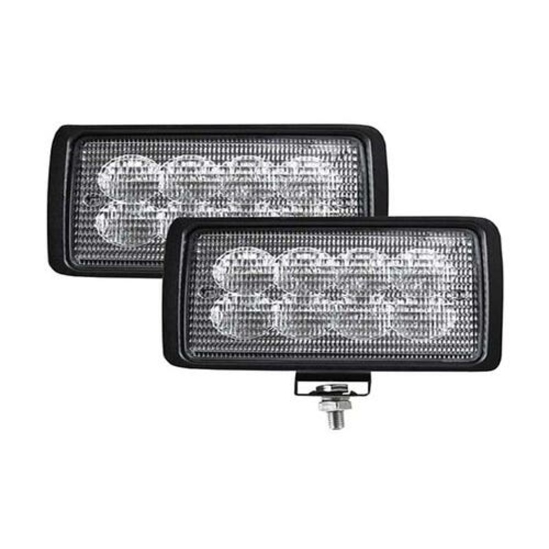 LED Flood Beam Ligth Set CREE LED fits Case A187519 fits Ford 51537796 fits Case IH 7110 7120 7130 7140 7150 7210 7220 7230 7240 7250 8930 278856A1