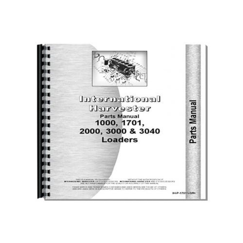 Parts Manual fits International 2000