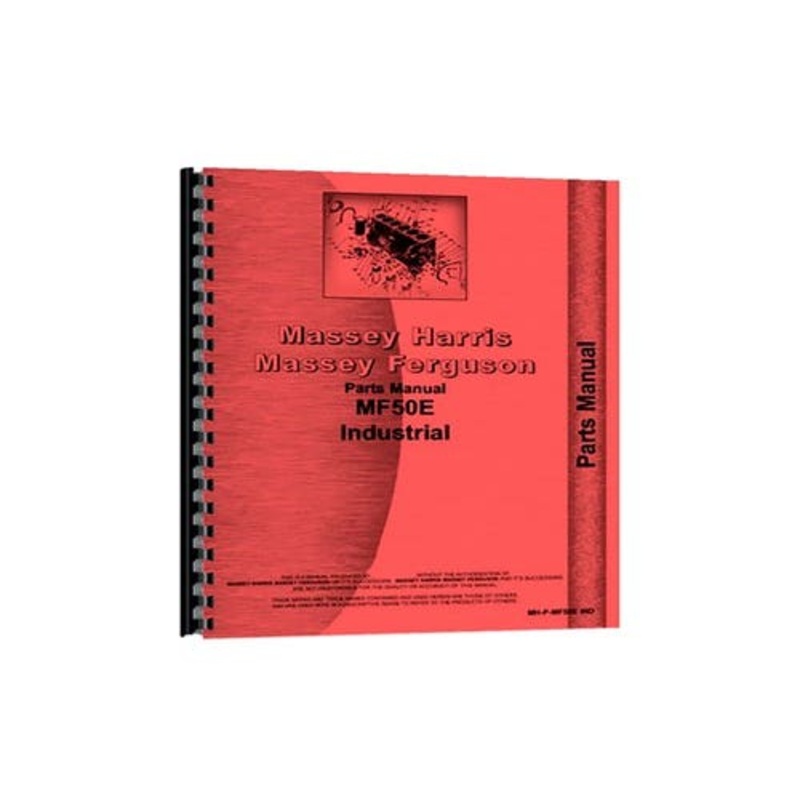 Parts Manual fits Massey Ferguson 50E 50E