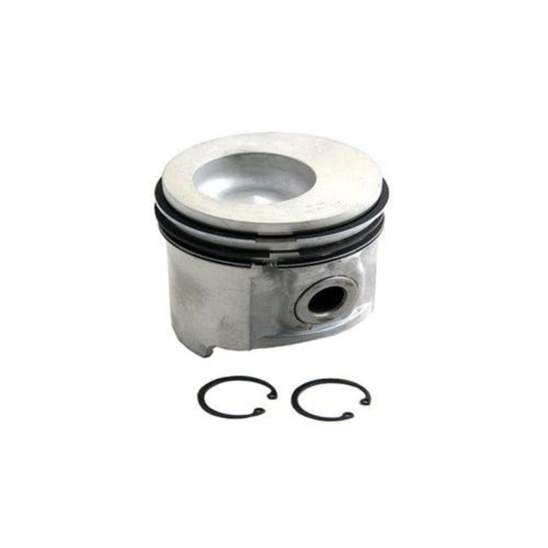 Piston and Rings - 0.020" Oversize Single Cylinder fits New Holland 6610S HW300 2450 6640 8240 8340 8010 fits Ford 655E 304 456 655E 81873452 84470892