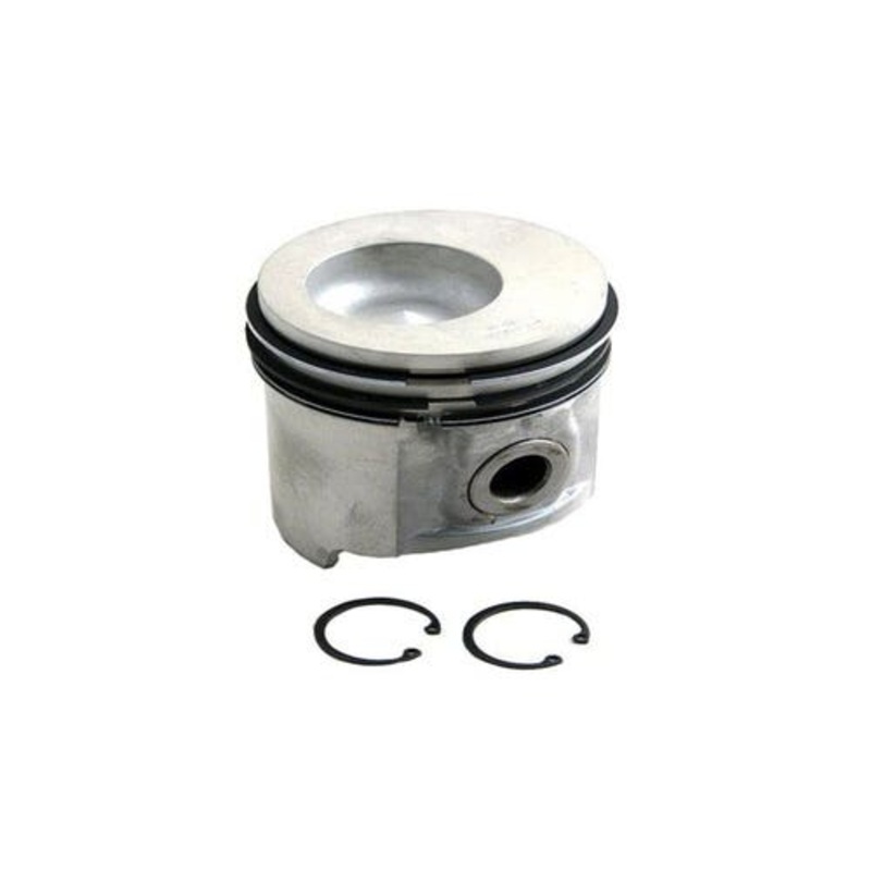Piston and Rings - 0.040" Oversize Single Cylinder fits New Holland 6610S HW300 2450 6640 8240 8340 8010 fits Ford 655E 304 456 F0NN6108KB 81873455