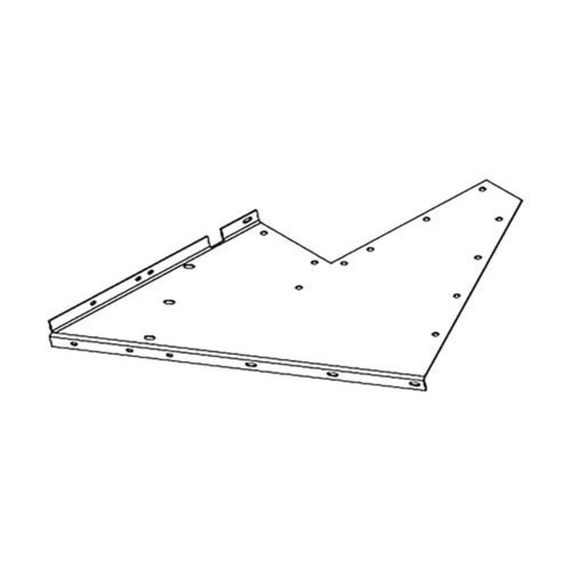 Elevator Head Rear Support Panel fits Case IH 1680 1688 2188 2377 2388 2577 2588 1321550C2