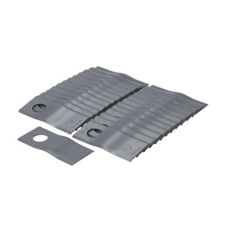 Disc Mower Blade 25 Pack fits Hesston 1180 748095 fits Zweeger CM135 CM166 CM167 CM168 CM170 CM210 CM212 CM120 fits Krone 41432370 76N923