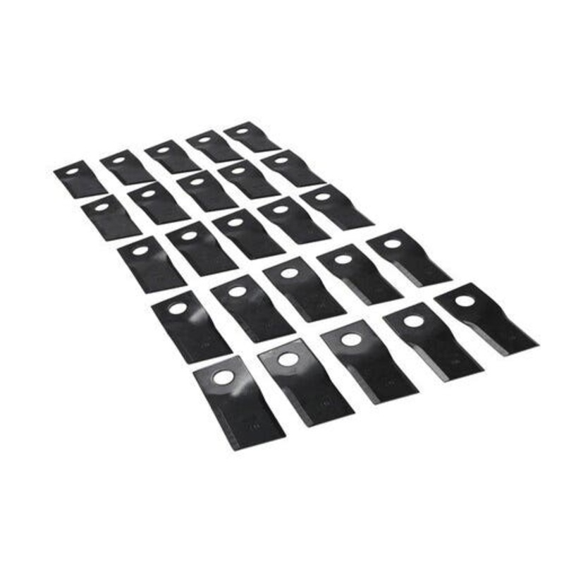 Disc Mower Blade - Left Hand 25 Pack fits John Deere 525 530 535 625 630 635 730 735 915 916 925 926 935 945 946 955 956 994 995 535 625 FH308234