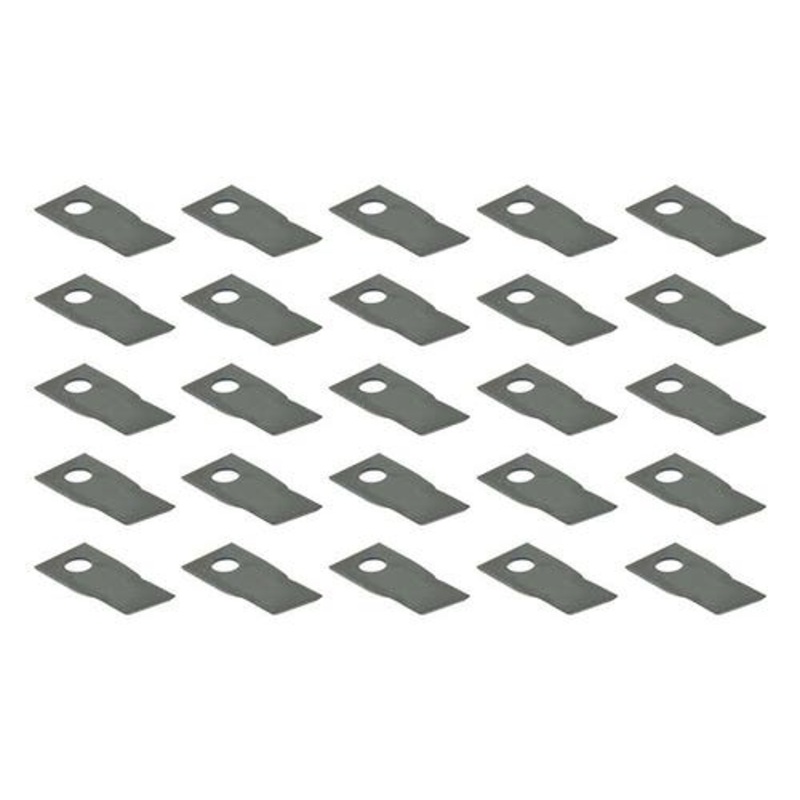 Disc Mower Blade - Left Hand Type 10 25 Pack fits Zweeger CM184 CM185 CM186 CM187 CM189 CM190 CM230 CM265 CM270 TF71