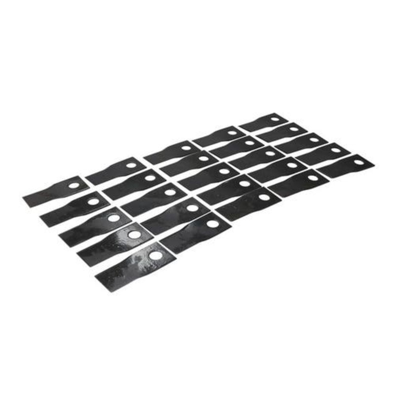 Disc Mower Blade - Right Hand 25 Pack fits Case IH DC515 8309 8312 8315 8850 86625668 86625667 fits Gehl fits Hesston 1320 1340 fits Vicon 90261560