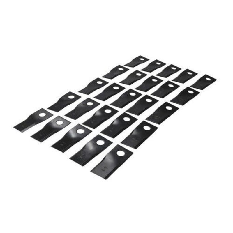 Disc Mower Blade - Right Hand 25 Pack fits John Deere 525 530 535 625 630 635 730 735 915 916 925 926 935 945 946 955 956 994 995 535 625 FH308235