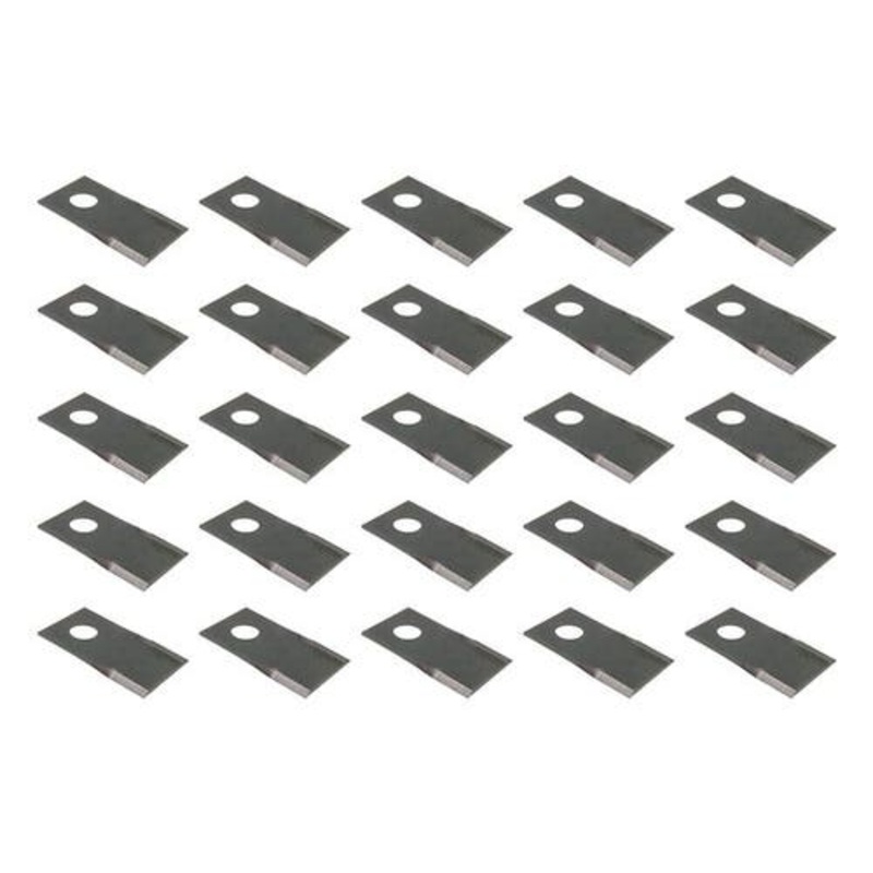 Disc Mower Blade - Right Hand Type 10 25 Pack fits Zweeger CM184 CM185 CM186 CM187 CM189 CM190 CM230 CM265 CM270 TF70