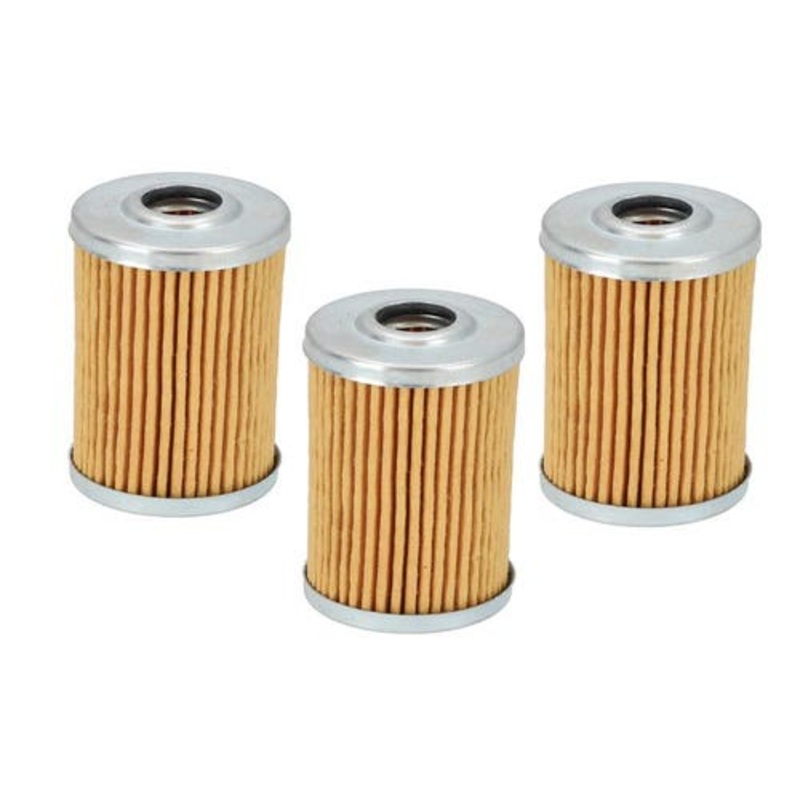 Fuel Filter - Short 3 Pack fits Yanmar F16 FX16 YM135 YM140 YM147 YM155 YM165 YM240 YM1500 YM1510 YM1700 YM2000 YM2210