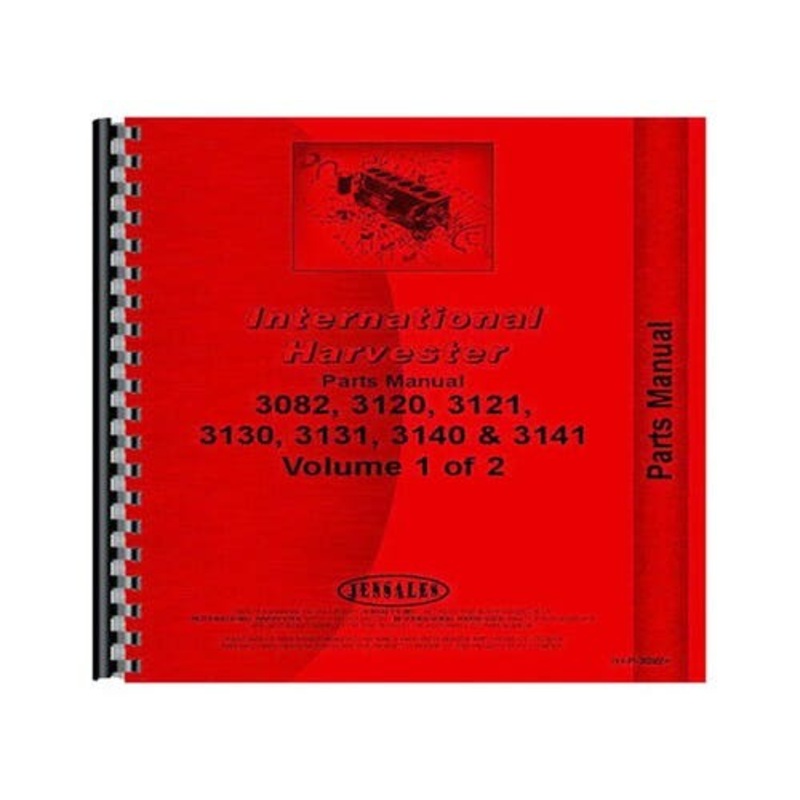 Parts Manual fits International 2404 2424 2504 3444 3514 3616 2404 2424 2504 3444 3514 3616