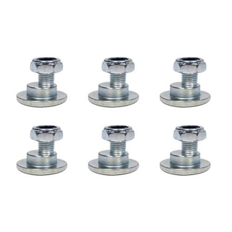 Blade Bolt Kit 6 Pack fits Gehl 2350 604664 610495 fits Vicon CM216 CM167 CM217 CM240 CM247 81160 fits Fahr 900.81.160 90081160