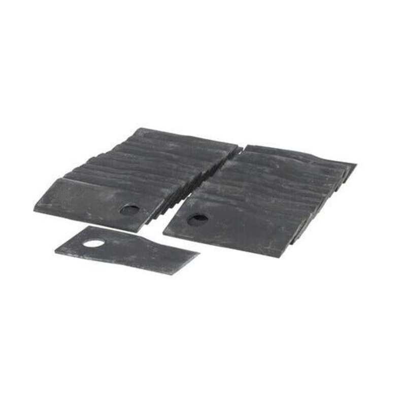 Disc Mower Blade - Left Hand 25 Pack fits John Deere 240 260 1320 1326 260 CC20500 fits New Holland 442 462 766726 fits Kuhn GMD55 GMD66 561.512.10
