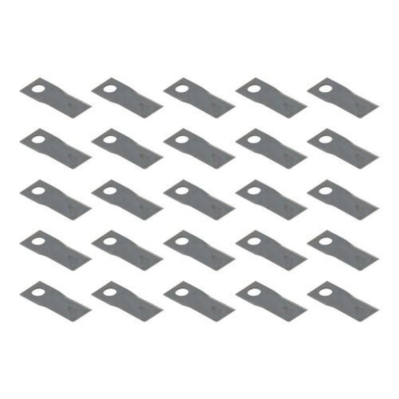 Disc Mower Blade - Left Hand Type 9 25 Pack fits Hesston 1004 1005 1006 1007 1008 76N917 fits New Idea 527747