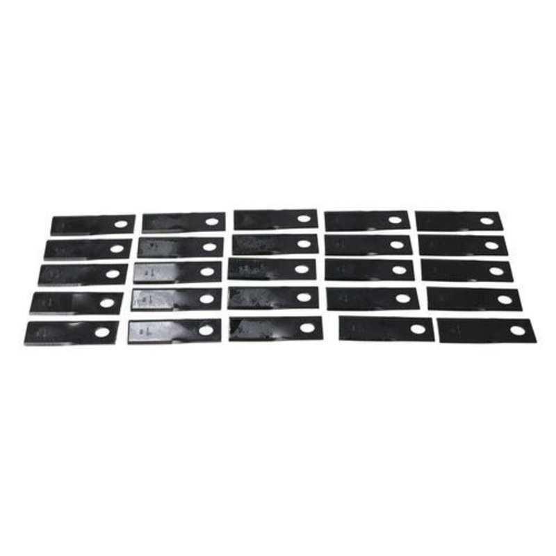 Disc Mower Blade - Left Hand Type 9 25 Pack fits John Deere 1320 1326 270 CC21780 fits New Holland 442 462 784220 fits Gehl 125447 fits Kuhn 56451200