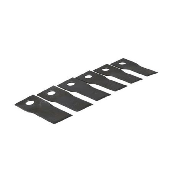 Disc Mower Knives Type 2 Opposite Bevel 11 Twist Counter Clockwise Rotation 6 Pack fits Case IH 86625666 fits Gehl 604658