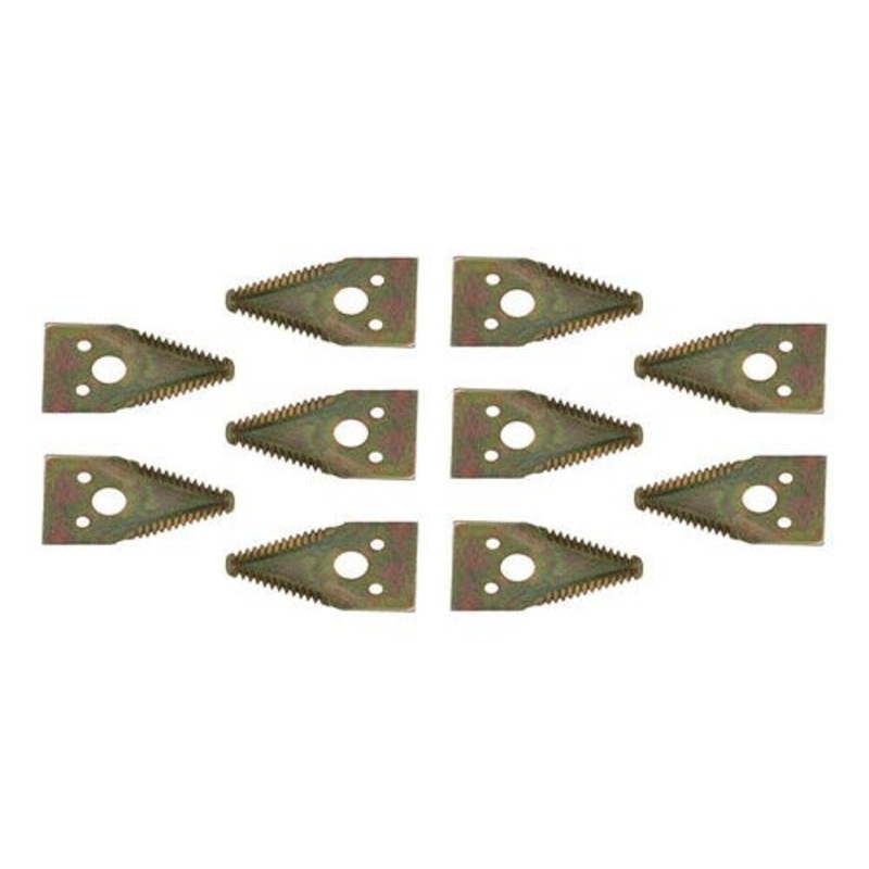 Knife End Section Coarse Tooth - 10 Pack fits John Deere 600 630FD 600 H163132