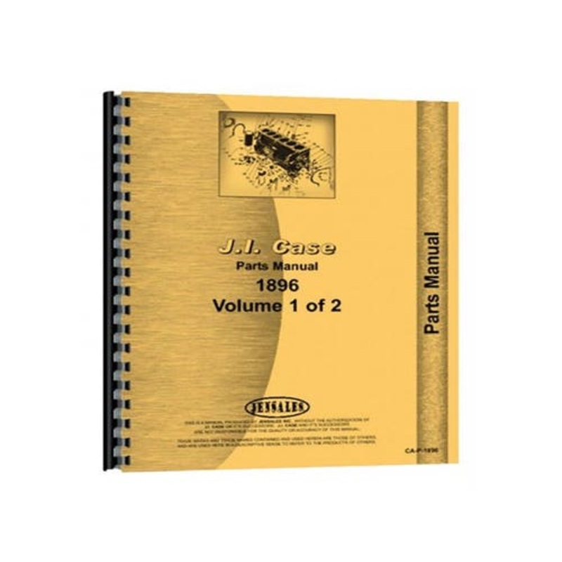 Parts Manual fits Case 1896