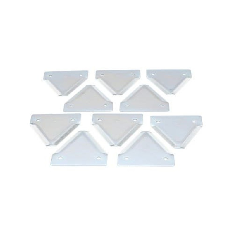 Sickle Section Shape 2 TS XH Plated Package of 10 fits New Holland 499 1496 1499 86616527 fits Case IH 8840 700705300 fits Gehl 700705300