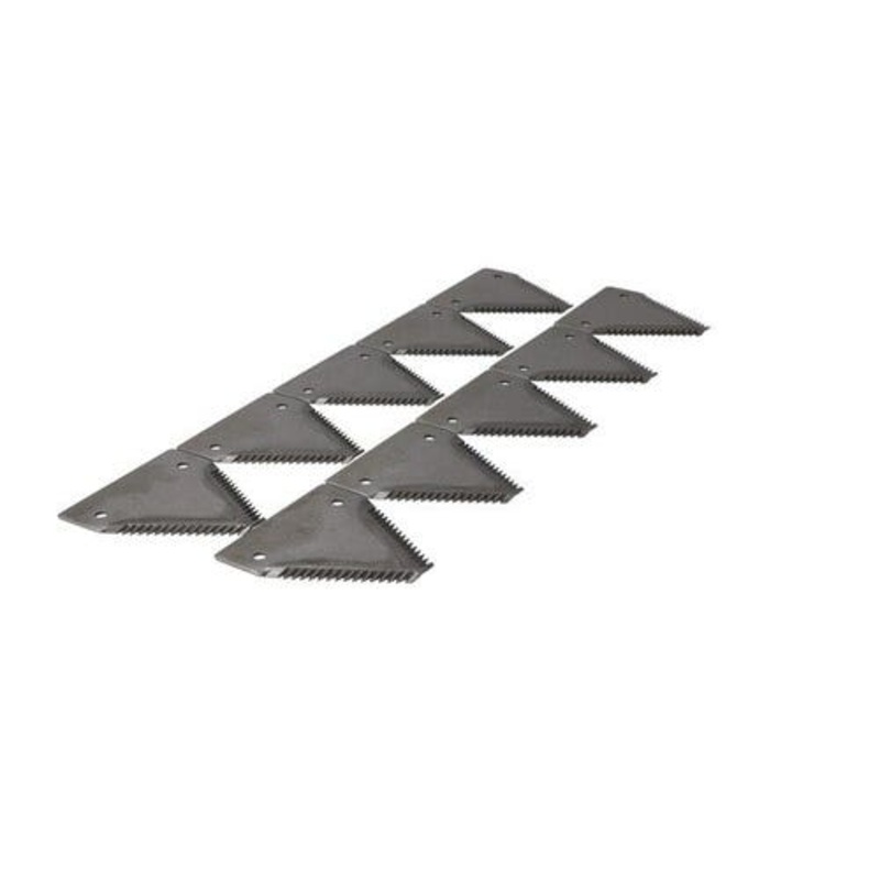 Sickle Section Shape 3 ST XH Black Anvil 10 Pack fits Massey Ferguson 885 1071707M1ST fits Macdon 921 102053