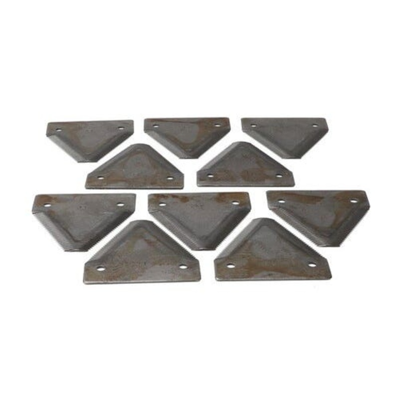 Sickle Section Shape 3 TS XH Black Anvil 10 Pack fits John Deere 2360 W35888 fits Massey Ferguson 1071707M1 fits Case IH 2142 2152 2162 87422066