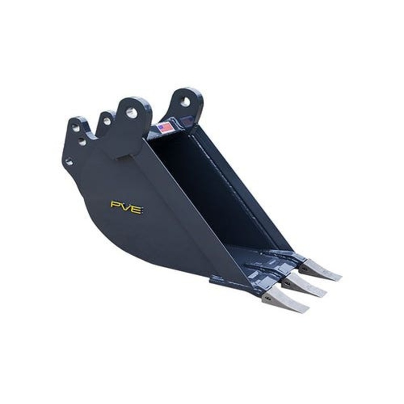 Backhoe Bucket with Teeth - 13" fits Case 480C 480D 580 580B 580C 580D 580K 580L 580M 580SE 580SK 580 Super L 580 Super M 590 590 Super L 590 Super M