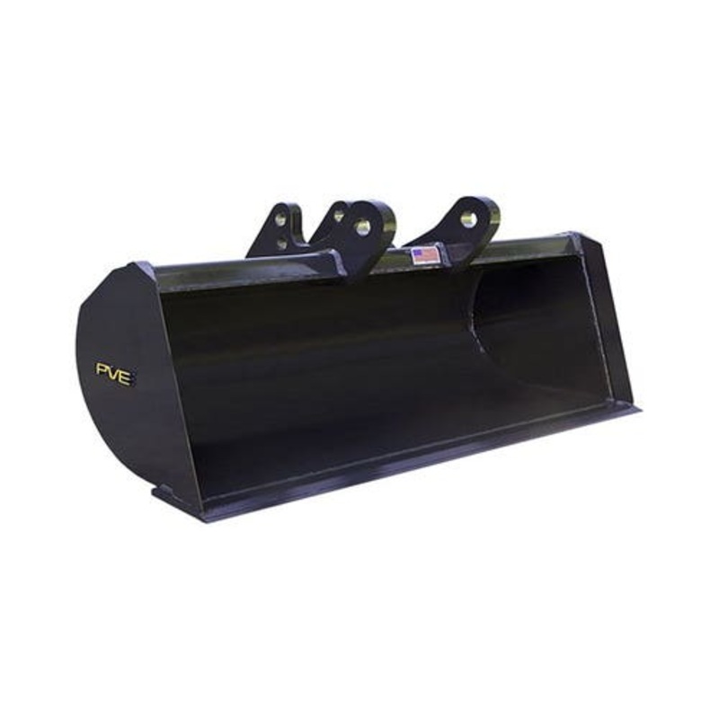 Backhoe Clean Out Bucket with Cutting Edge - 48" fits Case 480B 480C 480D 480E 580 580B 580C 580D 580K 580L 580M 580SE 580SK 580 Super L 580 Super M