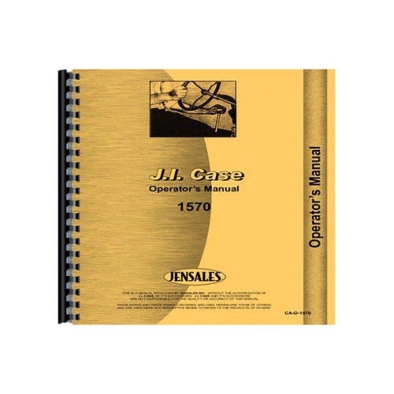 Operator's Manual fits Case 1570