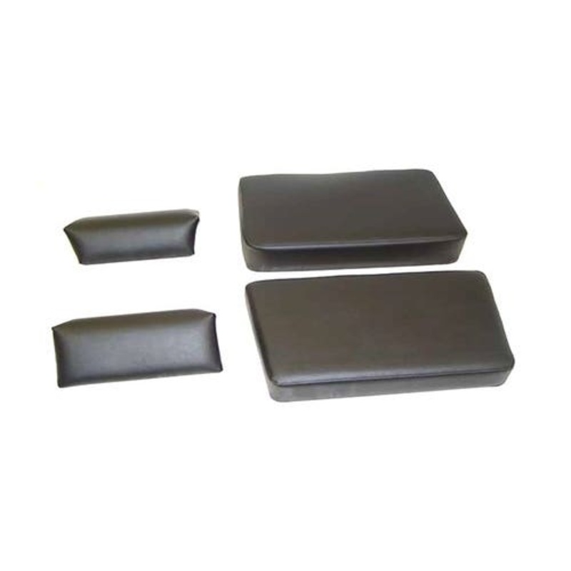 Seat Cushion Set - Black fits Case 450B 450B PV810