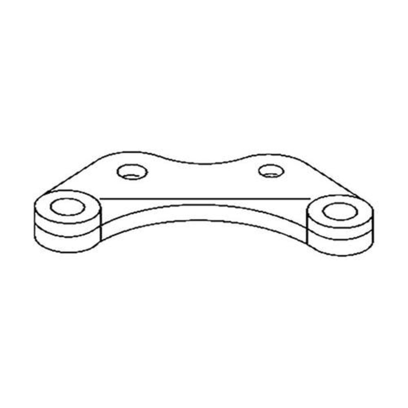 Check Chain Anchor Bracket - Left Hand fits Massey Ferguson 20 20C 20D 30 202 204 2135 2200 3165 35 35X 135 140 150 230 235 245 340 550 3165 897911M1