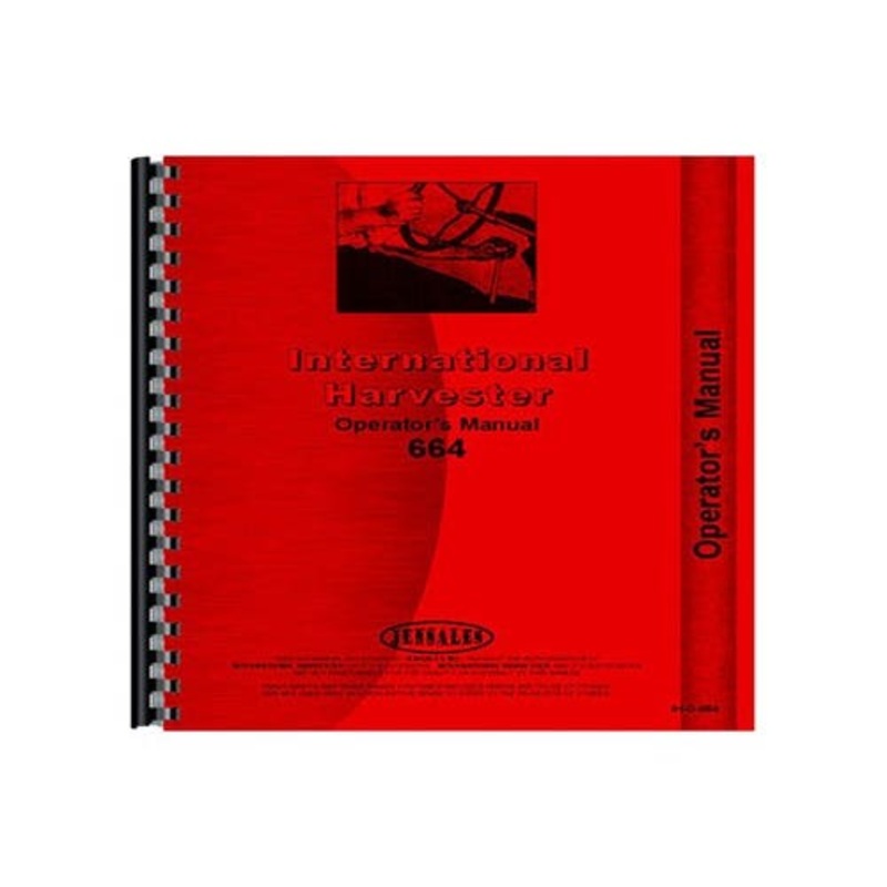 Operator's Manual fits International 644