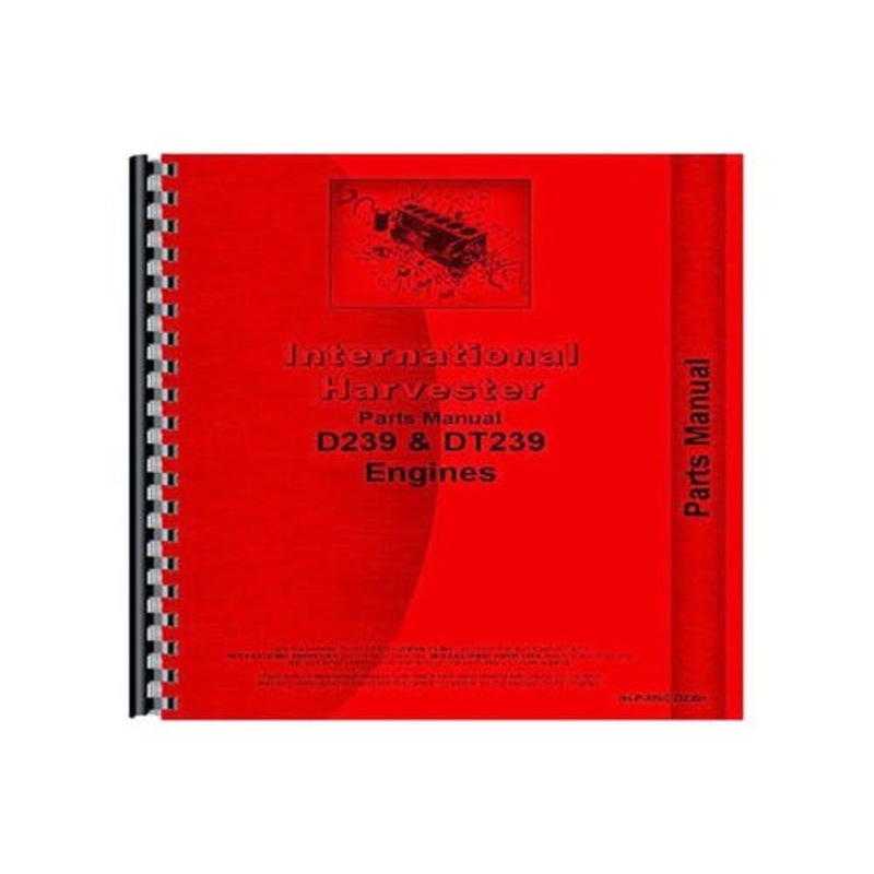 Parts Manual fits International D239 664 674 TD7 TD8 125 250A 260A 2500B 2505B 2510B 3500A TD7 TD8 250A 260A 2500B 2510B 3500A
