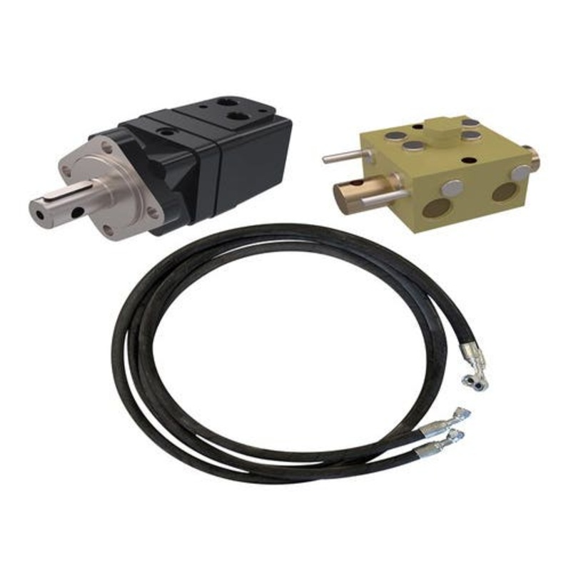 Romafa 10" Auger Hydraulic Kit fits New Holland P1030 P1040 P1050 P1060 P1070 SC380 SC430 fits Flexi-Coil 2850 3350 3450 3850 4350