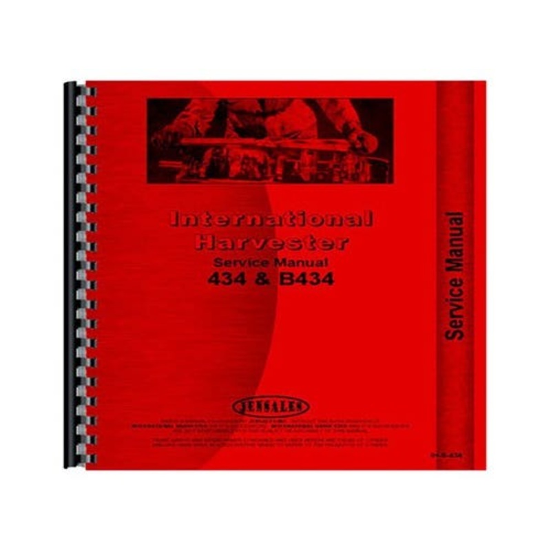 Service Manual fits International B434 434