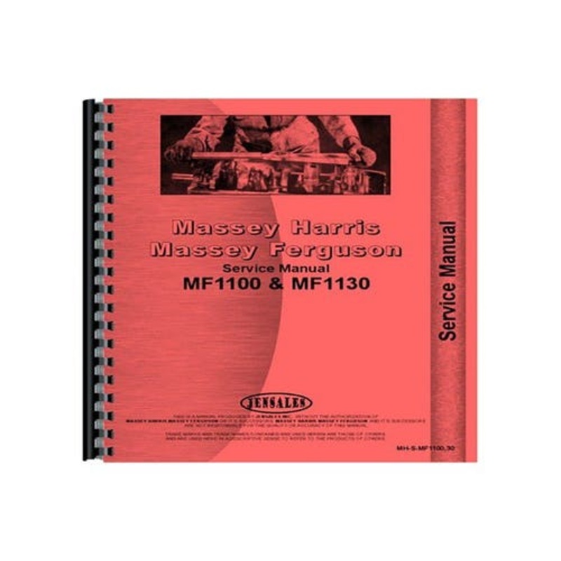Service Manual fits Massey Ferguson 1100 1130