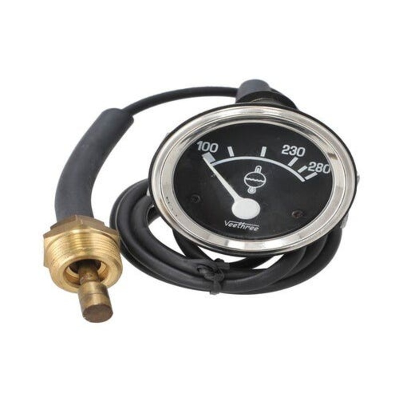 Universal Temperature Gauge - Black Face