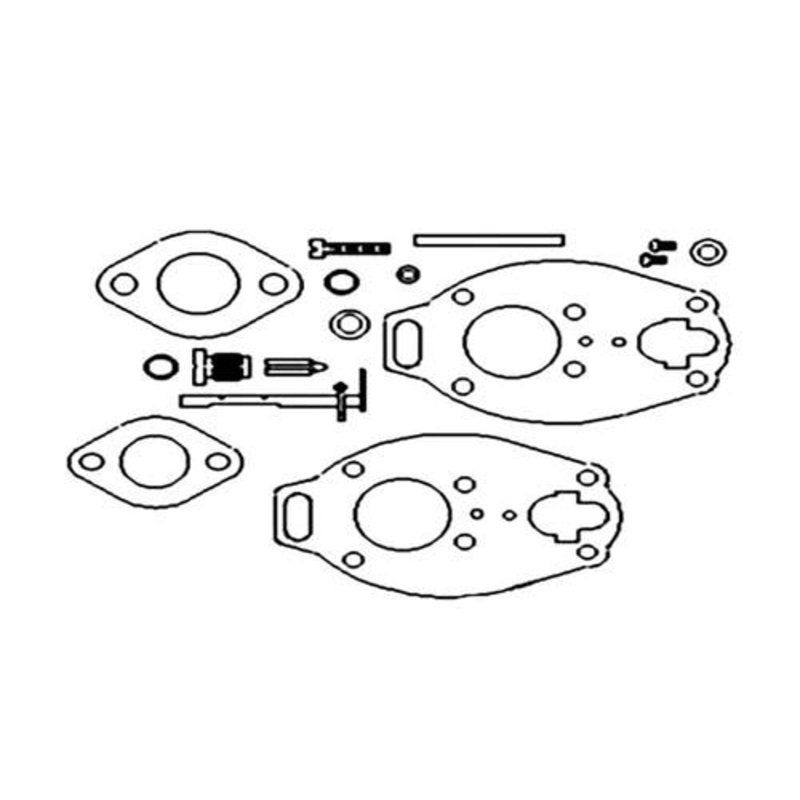 Carburetor Kit Basic fits International 454 464 574 674 2400B 2500A 2500B 2400A 2400B 2500A 2500B 2400A