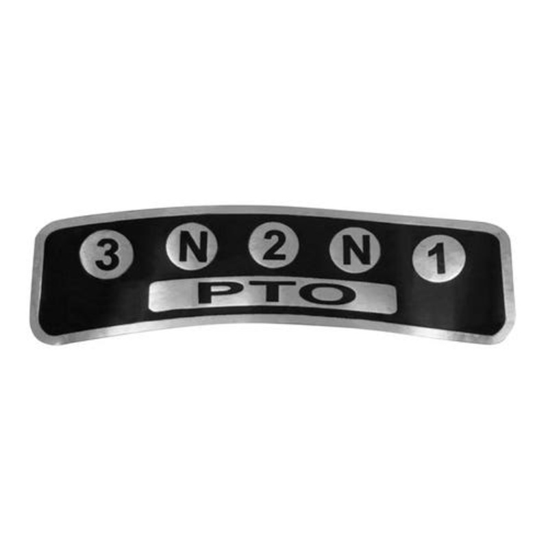 Decal PTO Range fits Yanmar YM1100 YM1300 YM1401 194200-65670