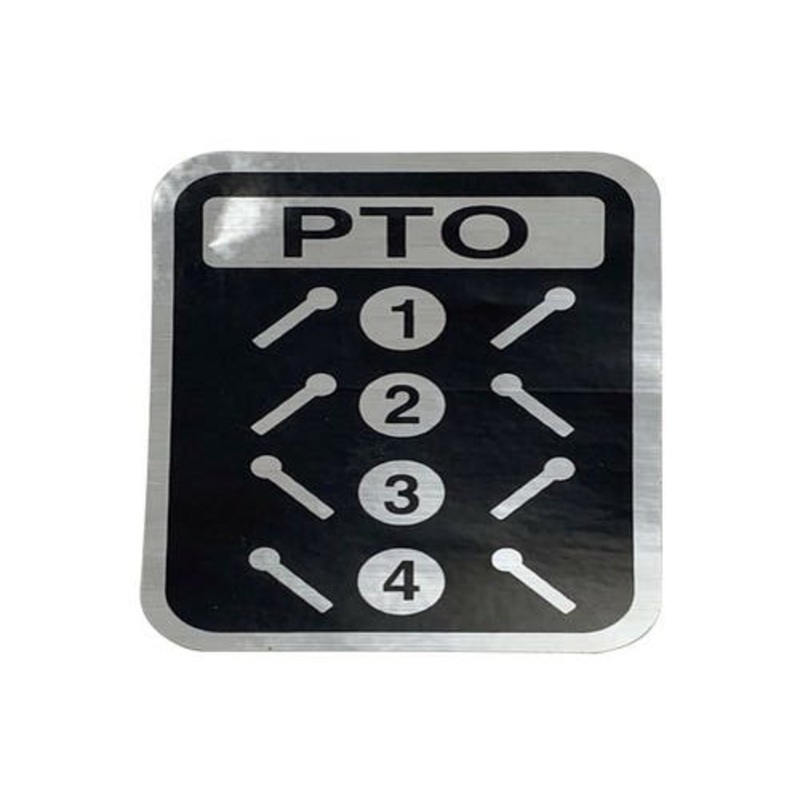 Decal PTO Range fits Yanmar YM2500 YM3000