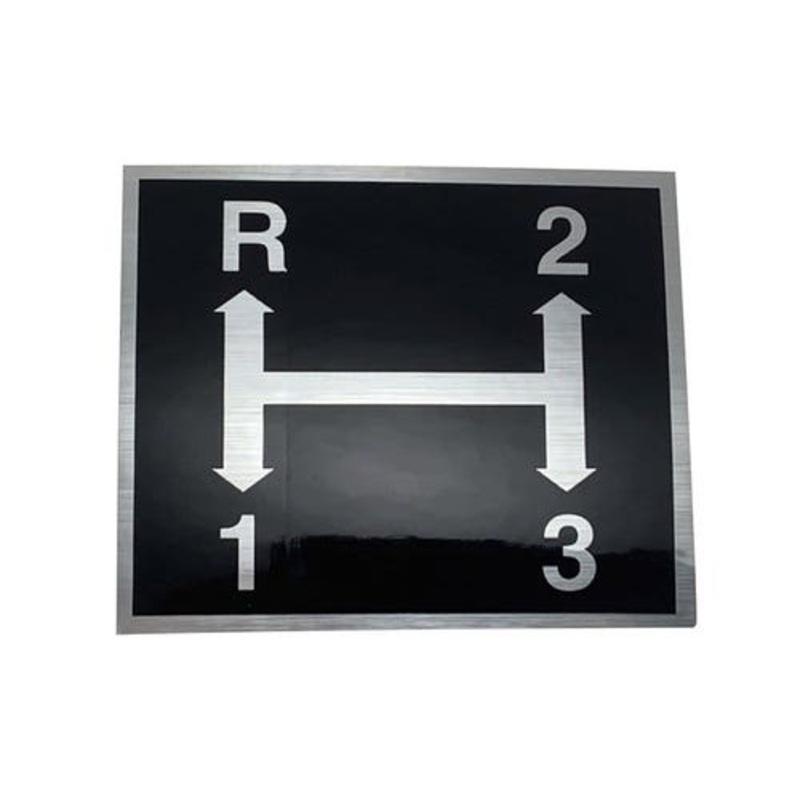Decal Transmission Shift Pattern fits Yanmar YM1100 YM1300 YM1401