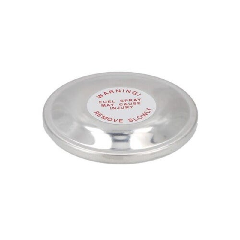 Fuel Tank Cap - Chrome fits John Deere 3020 4020 4050 4230 4440 AF2914R fits Case A32119 fits Massey Ferguson 850493M1 fits Ford C5NN9030B