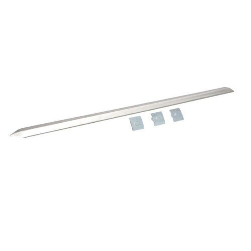 Grille Center Bar Trim - Stainless Steel fits Massey Ferguson 50 60 50 60 184804M1 182445M1
